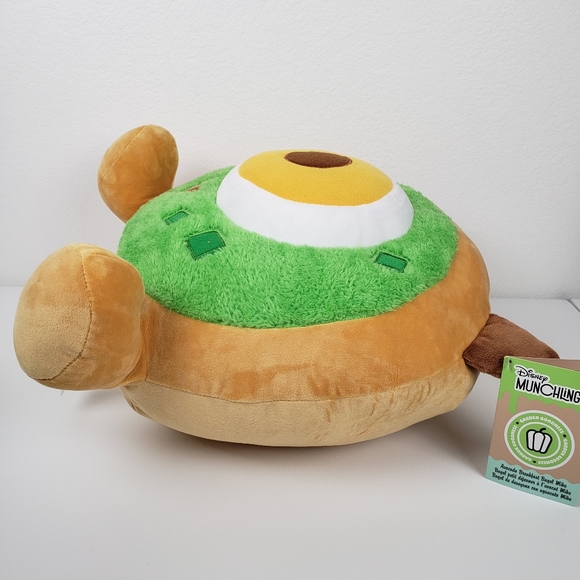 Disney Munchlings Mike Wasowski Avocado Breakfast Bagel Plush 13.5" Monsters Inc - Picture 6 of 13